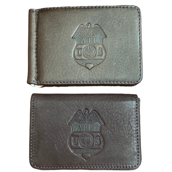 ATF US Special Agent Wallet and ID Card Holder Set - Picture 1 of 12